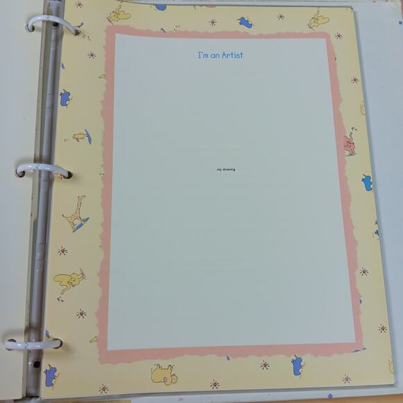 Vintage Carter's Baby Book (binder) "One Special Baby" NWOT - Picture 6 of 12
